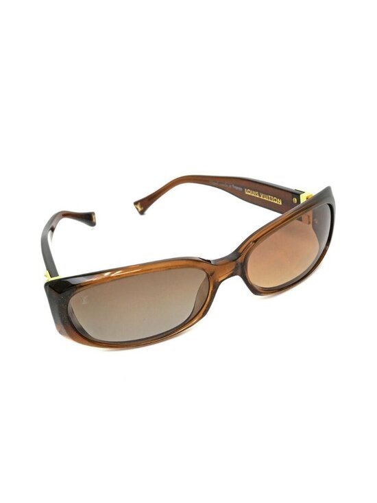 Louis Vuitton Sunglasses Spson GM Brown Gold Lame Eyewear main image 4